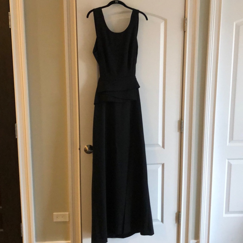 BCBG black formal dress